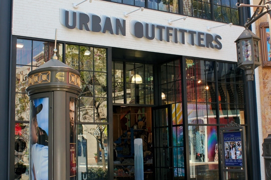 Urban Outfitters Downtown Glendale 